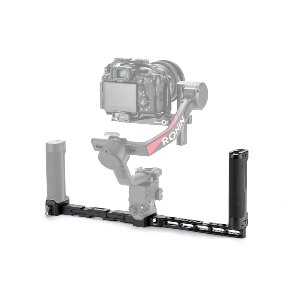 틸타 TGA-DHB DJI 로닌(RS2 / RS3PRO / RS4 / RS4PRO / RS5)용 듀얼핸들 파워 서플라이 브라켓