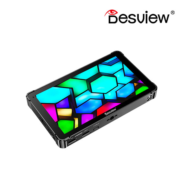 데스뷰 OL7 카메라 방송용 7인치 프리뷰 모니터 OLED 4K