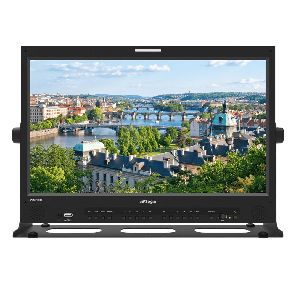 티비로직 SVM-183S 18.5인치 12G-SDI FHD 모니터