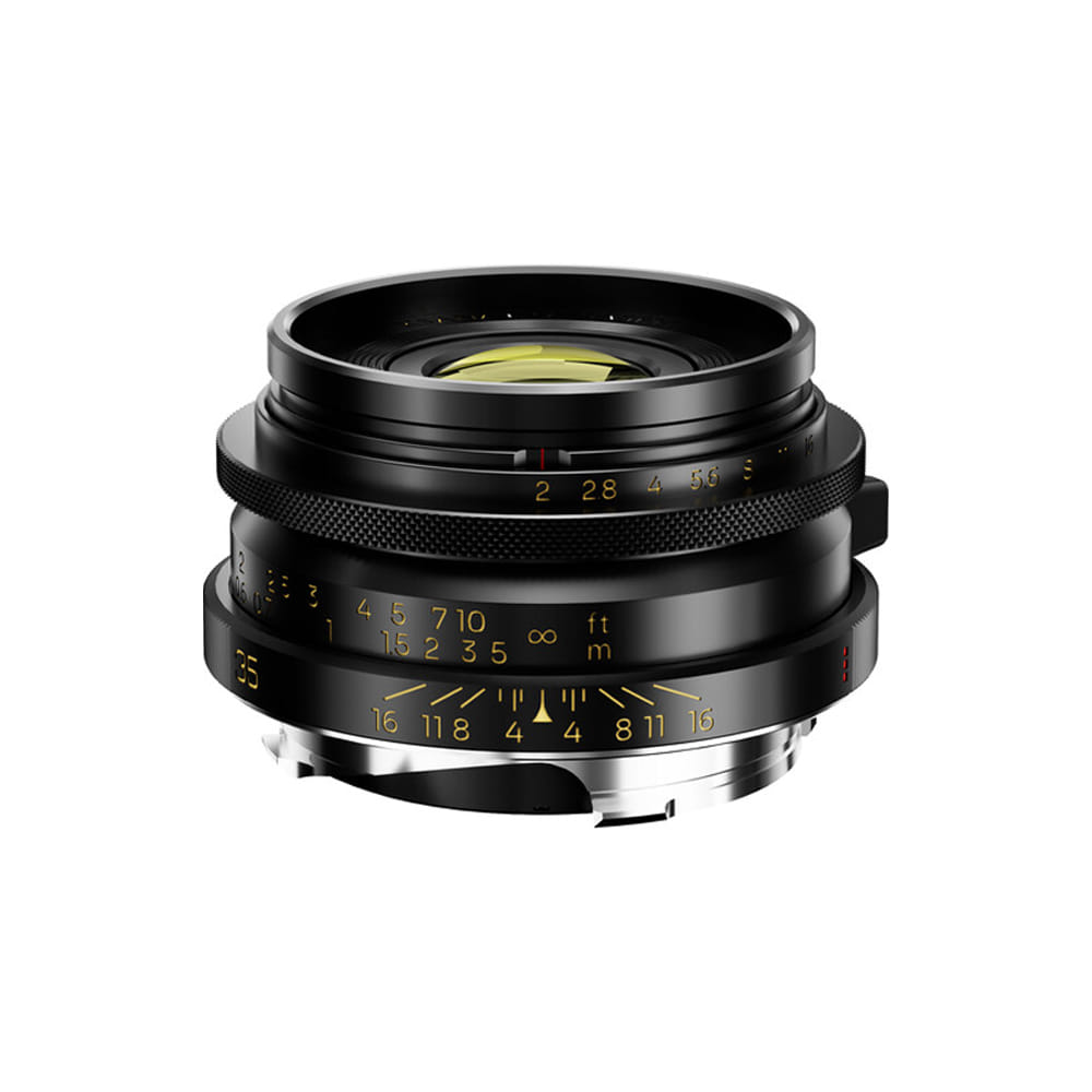 타이포크 TP-K35M-BLK Ksana 35mm F2 ASPH 라이카 M 마운트 광각 수동 렌즈(블랙)