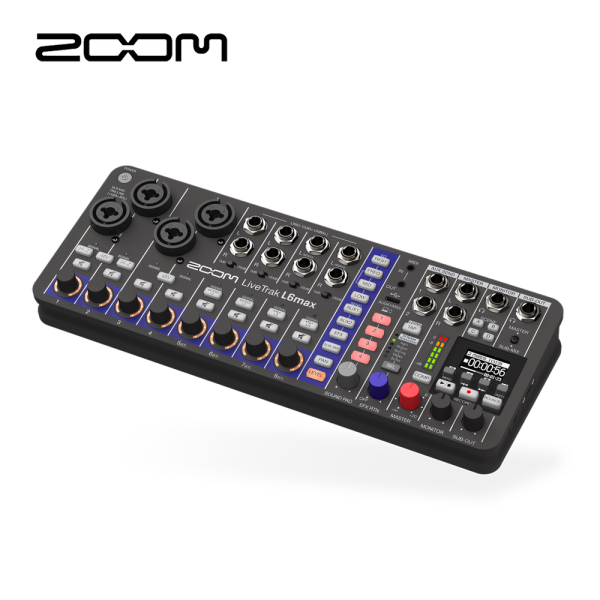 줌 LiveTrak L6max 12채널 포터블 오디오 레코더