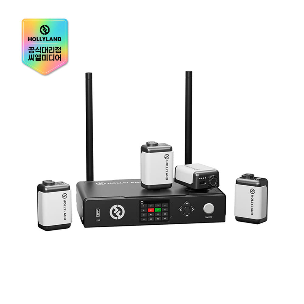 [입고완료] 홀리랜드 무선 탈리 시스템 4라이트 Wireless Tally System