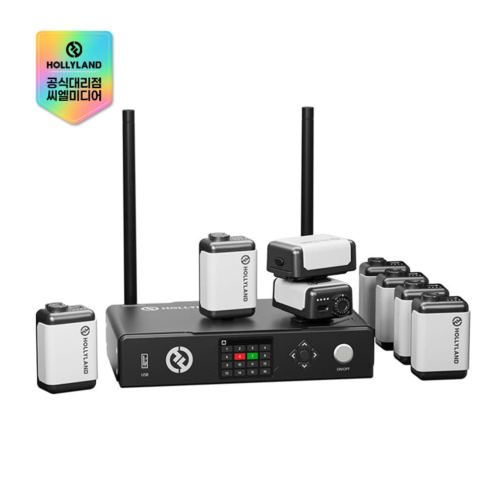 [입고완료] 홀리랜드 무선 탈리 시스템 8라이트 Wireless Tally System