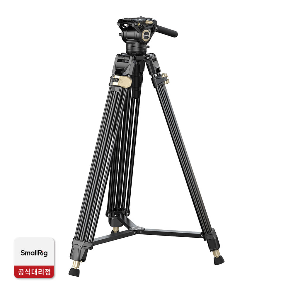 스몰리그 3751P AD-01 Pro 헤비듀티 유압식 비디오 삼각대