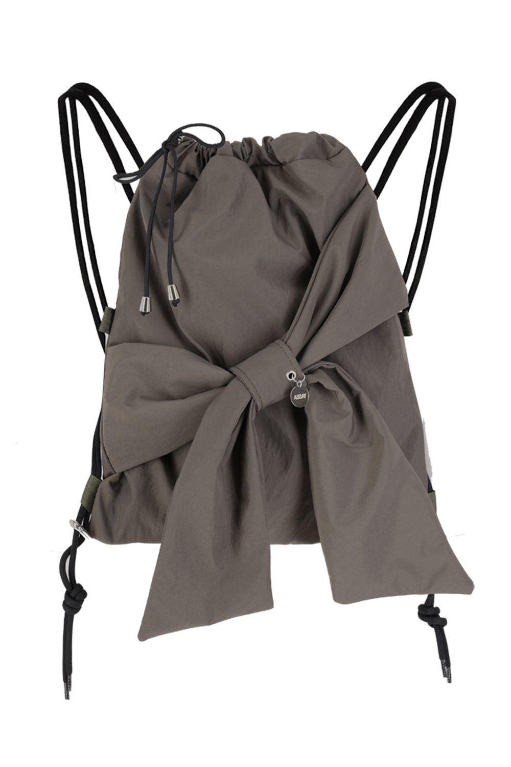 ASSAY Ribbon 2way bag Nylon khaki Ribbon 2way bag _Nylon khaki - ASSAY