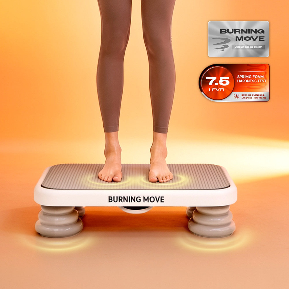 Textured exercise platform for home workouts