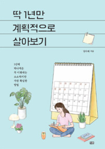딱 1년만 계획적으로 살아보기 - 1년에 하나씩은 꼭 이뤄내는 소소하지만 가장 확실한 방법