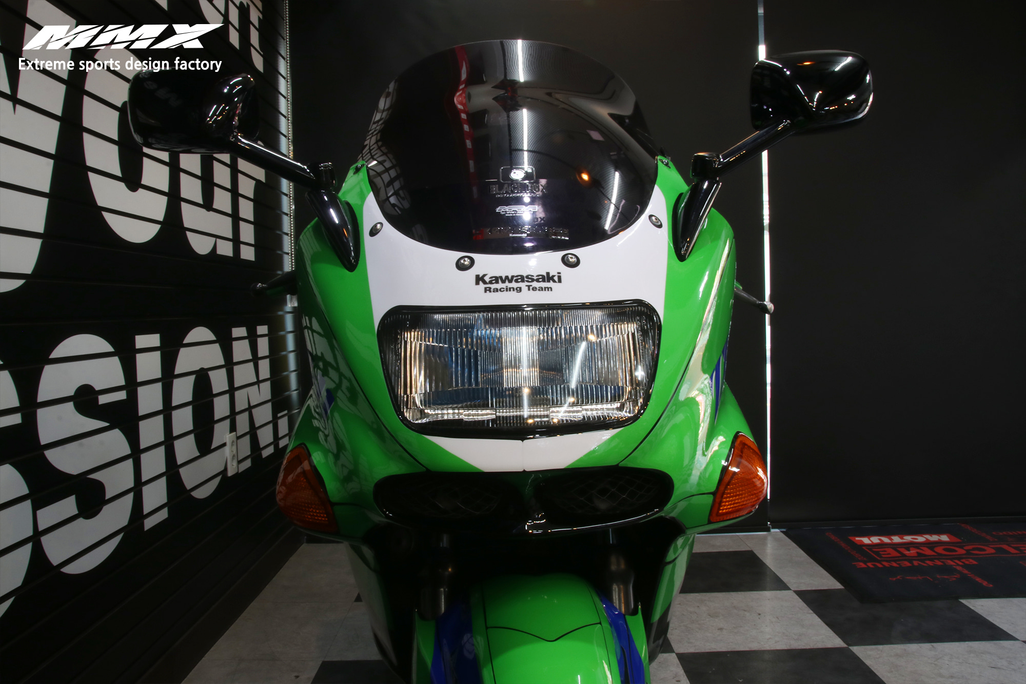ZX-11 / Green Retro Custom Design - MMX19