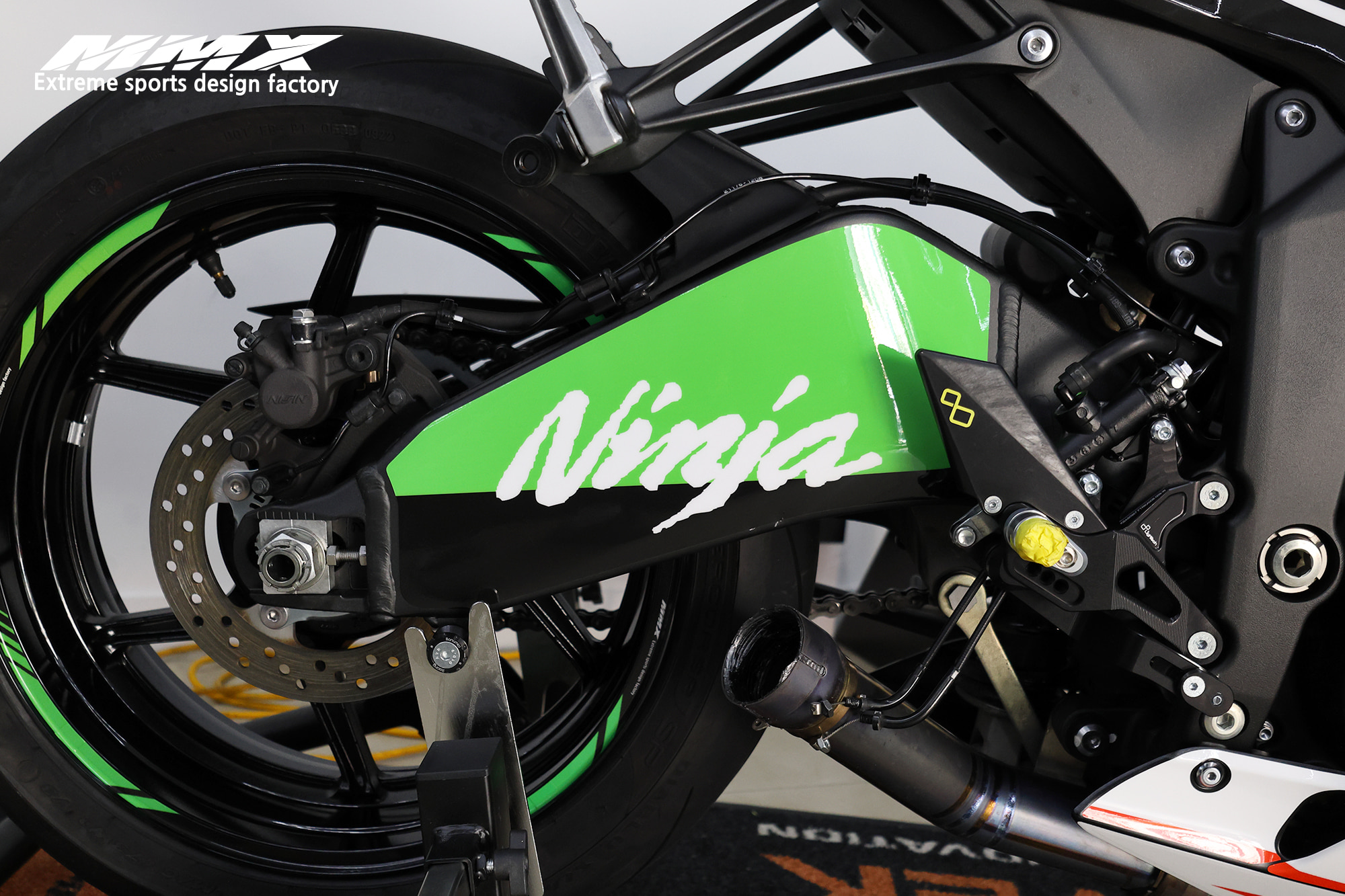 Ninja ZX-6R / Big Logo Custom Design - MMX19