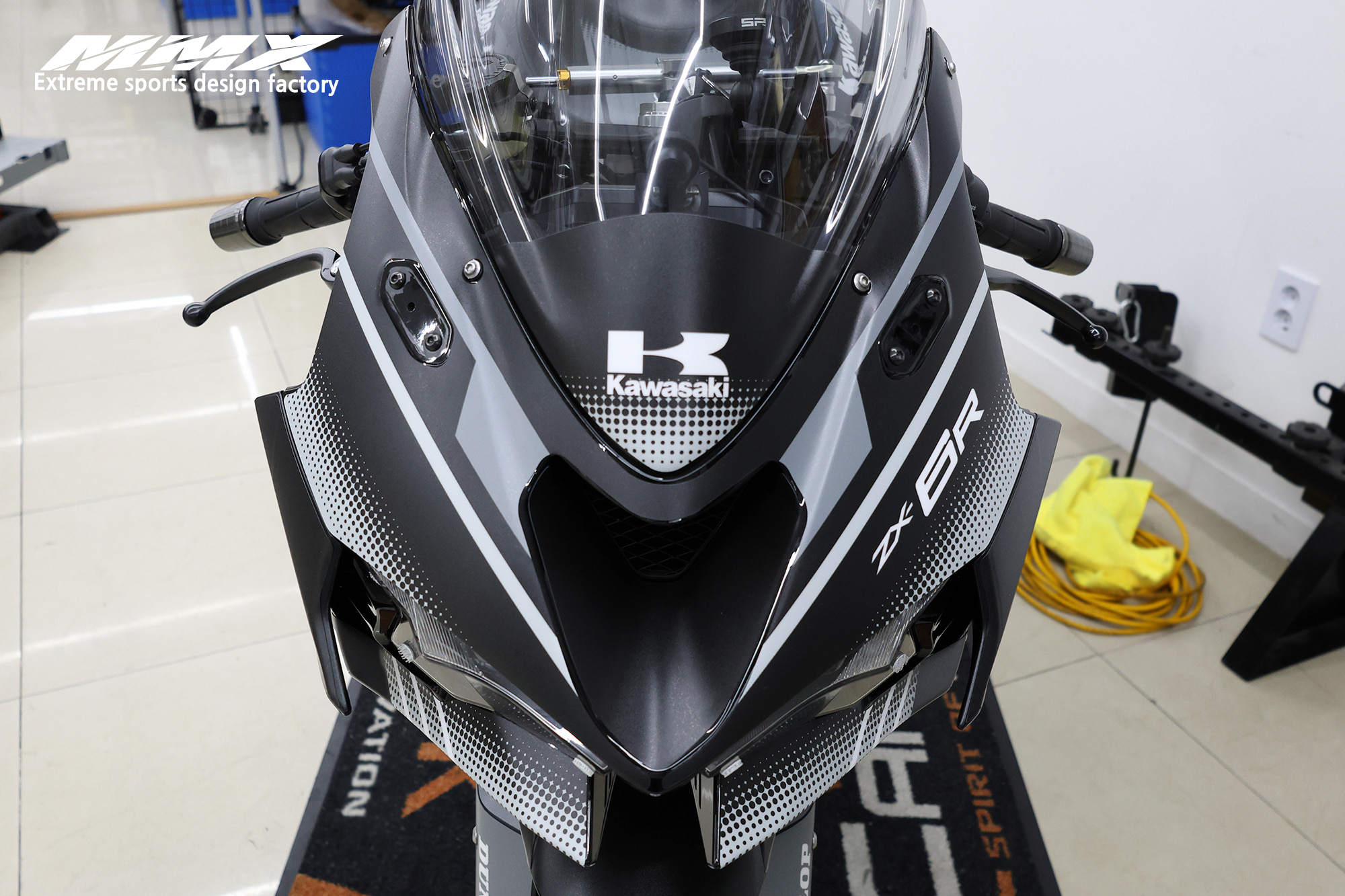Ninja ZX-6R / Big Logo Custom Design - MMX19