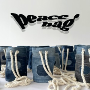 [Upcycle] Peace Bag (Robot bag)