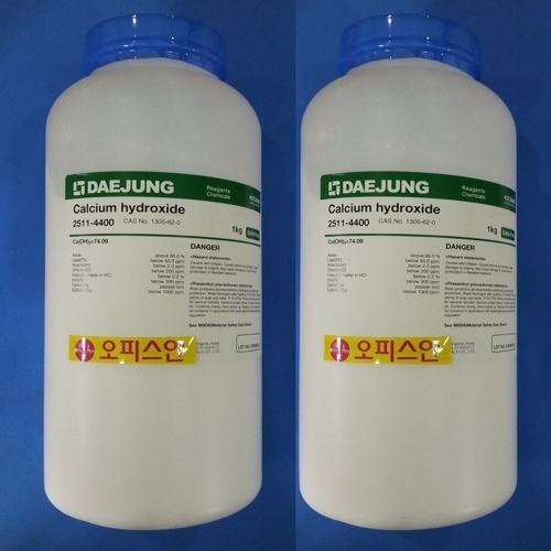 수산화칼슘 ; 소석회 : 칼슘하이드록사이드 (EP) 500G/1KG (kor) Calcium hydroxide | 과학랩