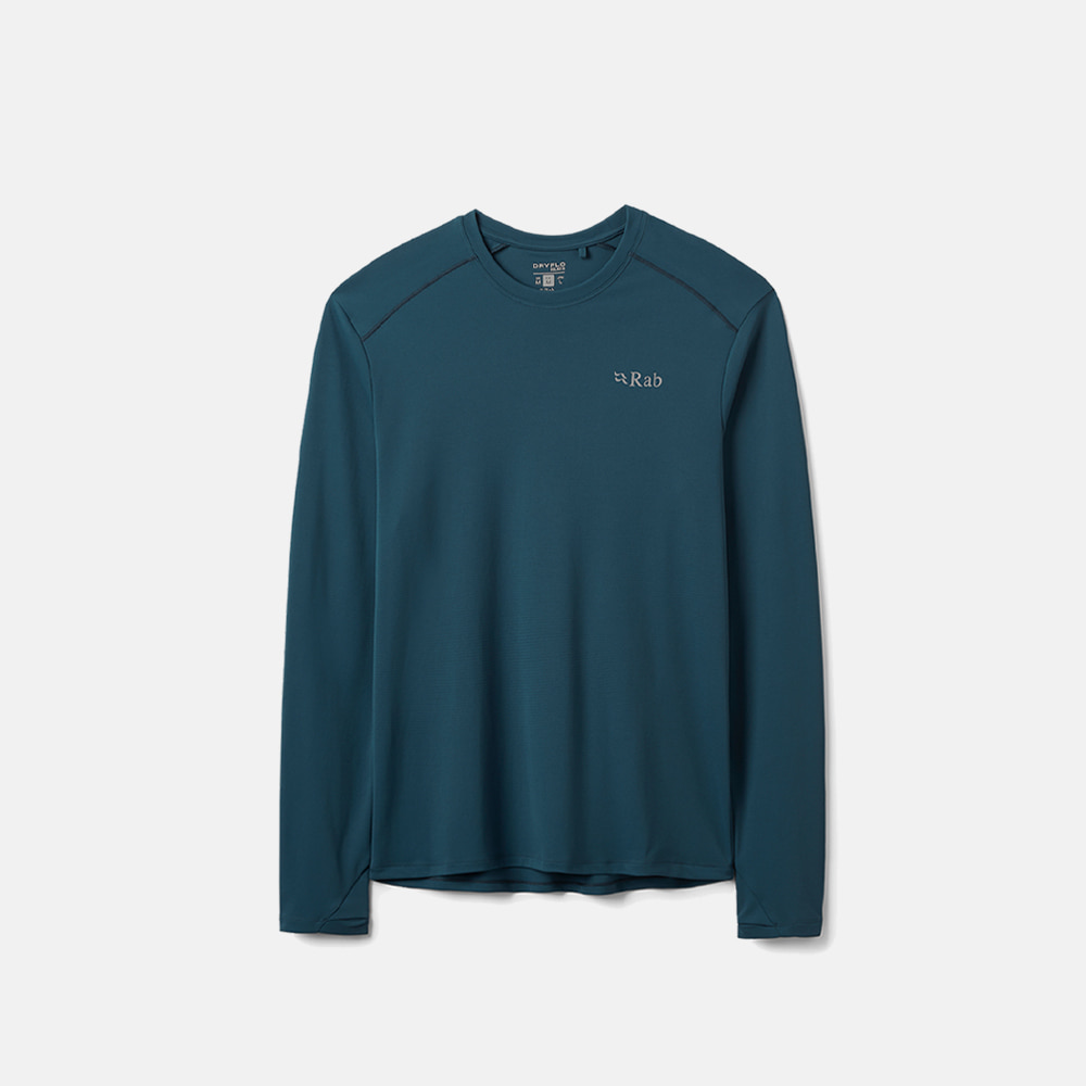 Rab 포스 LS 티 Tempest Blue - 시에라아웃도어