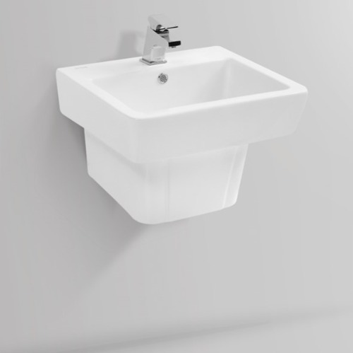 도비도스 일체형 평면 붙임 세면기 DL-510