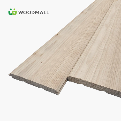 북미산 적삼목 유절 수직사이딩 (5개묶음) 18x140x2400