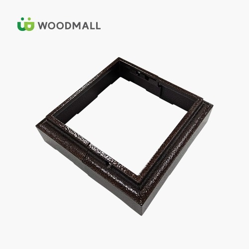 휀스난간 하부캡 스커트 분리형 사각 120각