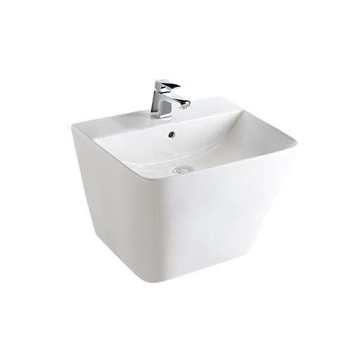 이누스 IL696E 일체형 사각 세면기 (수전, 부속 별도)