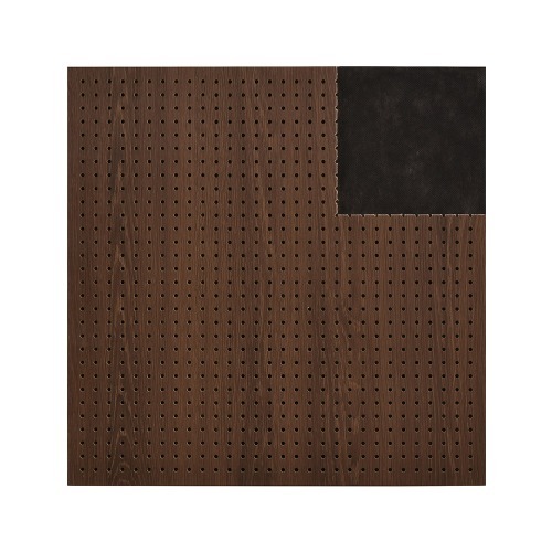 방염 단타공 흡음보드 티크 (9Tx1200x2400)