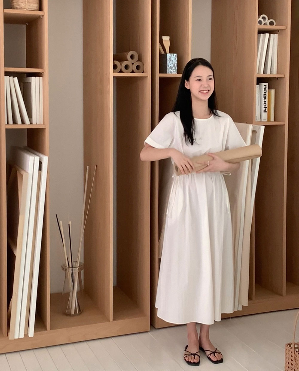 ネジュストリングロングワンピース | CHERRYKOKO