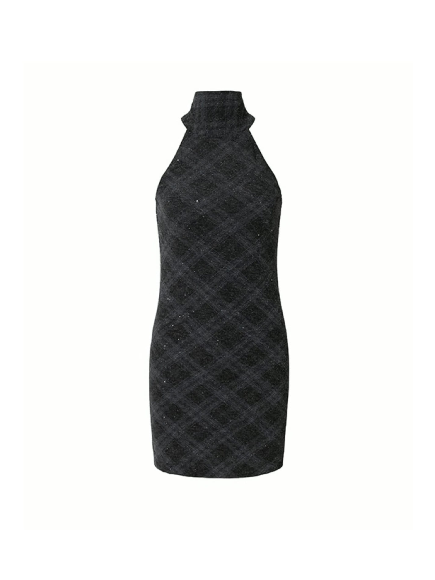 Omnivorous Universe Twilight Halter Mini Dress | morron