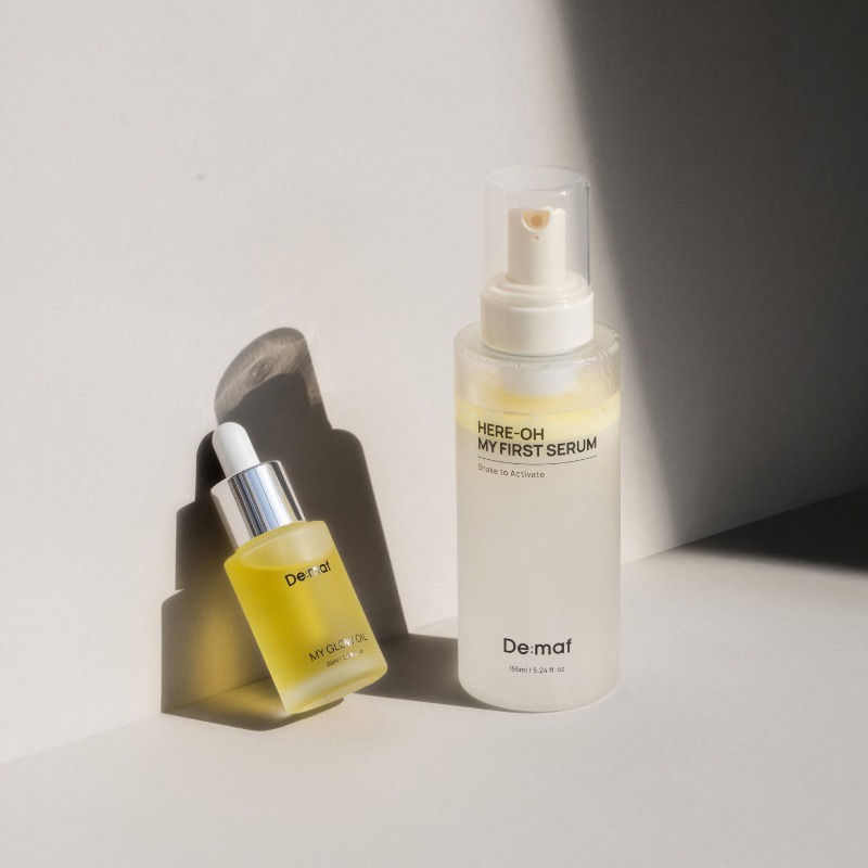 Demaf マイファーストセラム泡のセラム マイグロウオイル20ml マイファーストセラム155ml + マイグロウオイル20ml セット - Demaf
