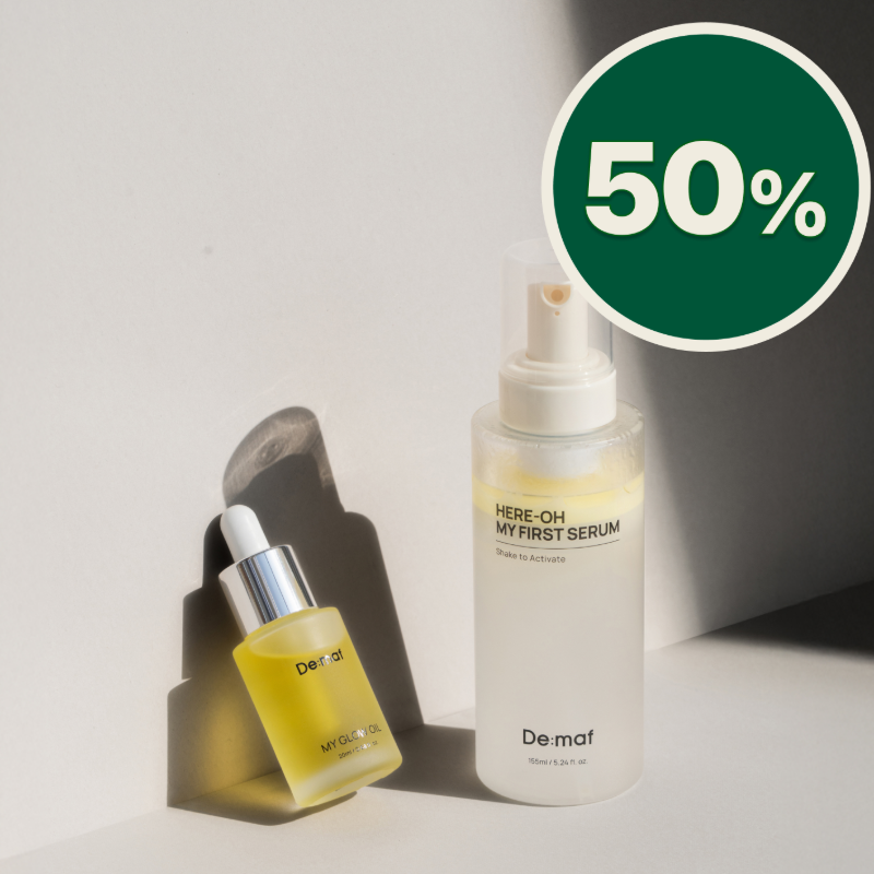 Demaf マイファーストセラム泡のセラム マイグロウオイル20ml 50%OFF] マイファーストセラム155ml + マイグロウオイル20ml セット