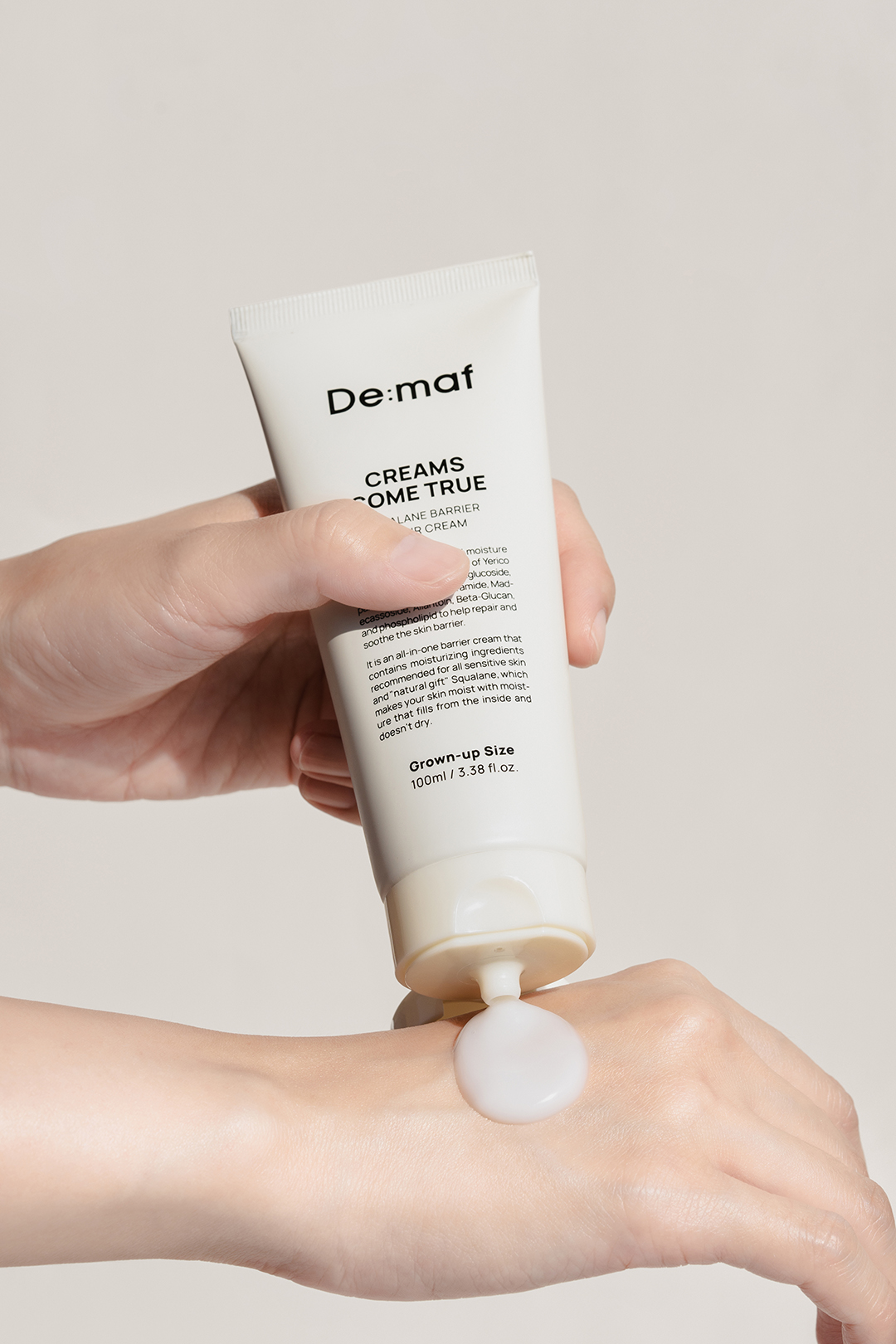 大容量 クリームスカムトゥルー スクワランバリアリペアクリーム 100ml