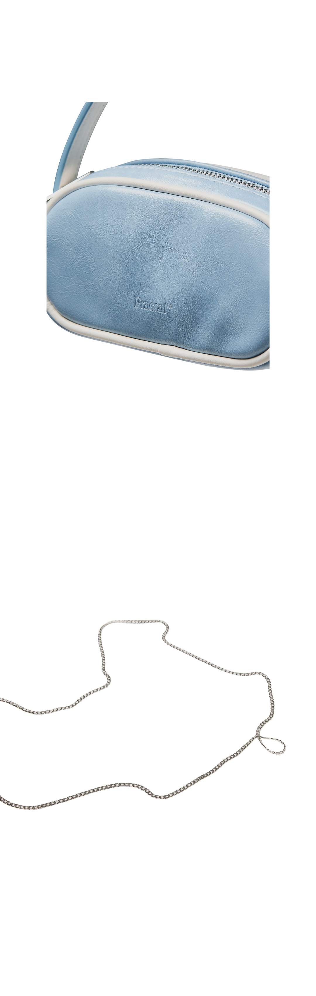 Pebble Bag Mini Light Blue