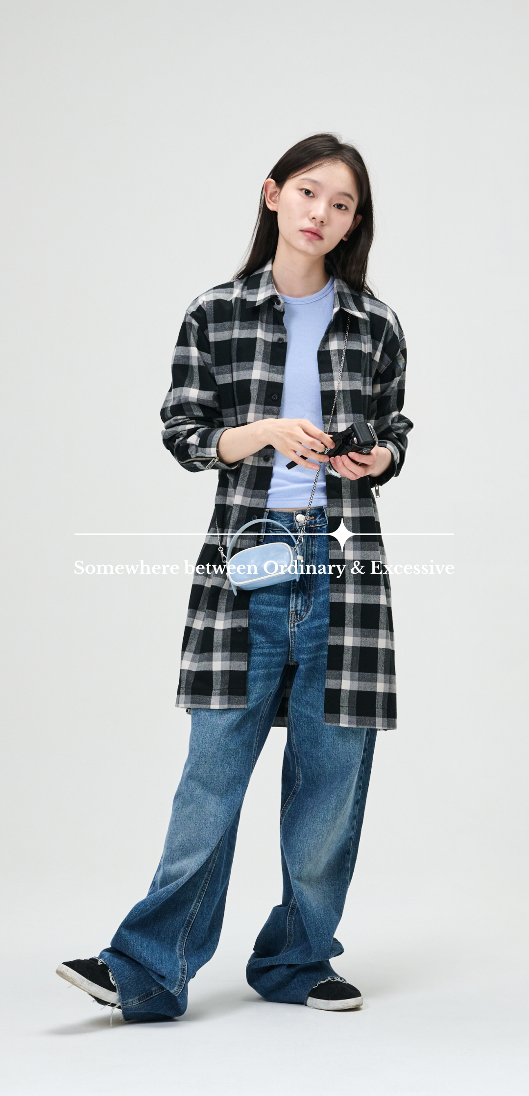 Pebble Bag Mini Light Blue