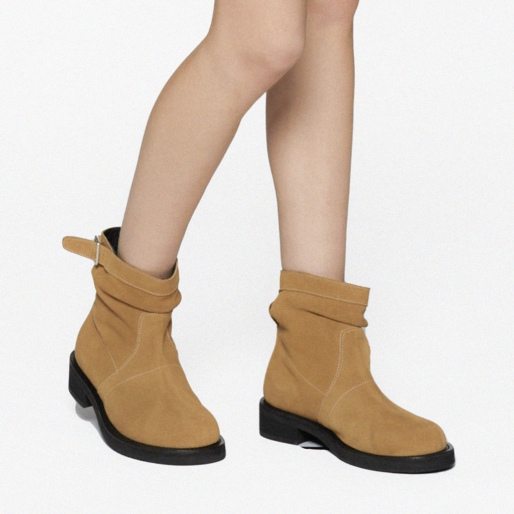 [ordermade] origin sprit ankle boots brown