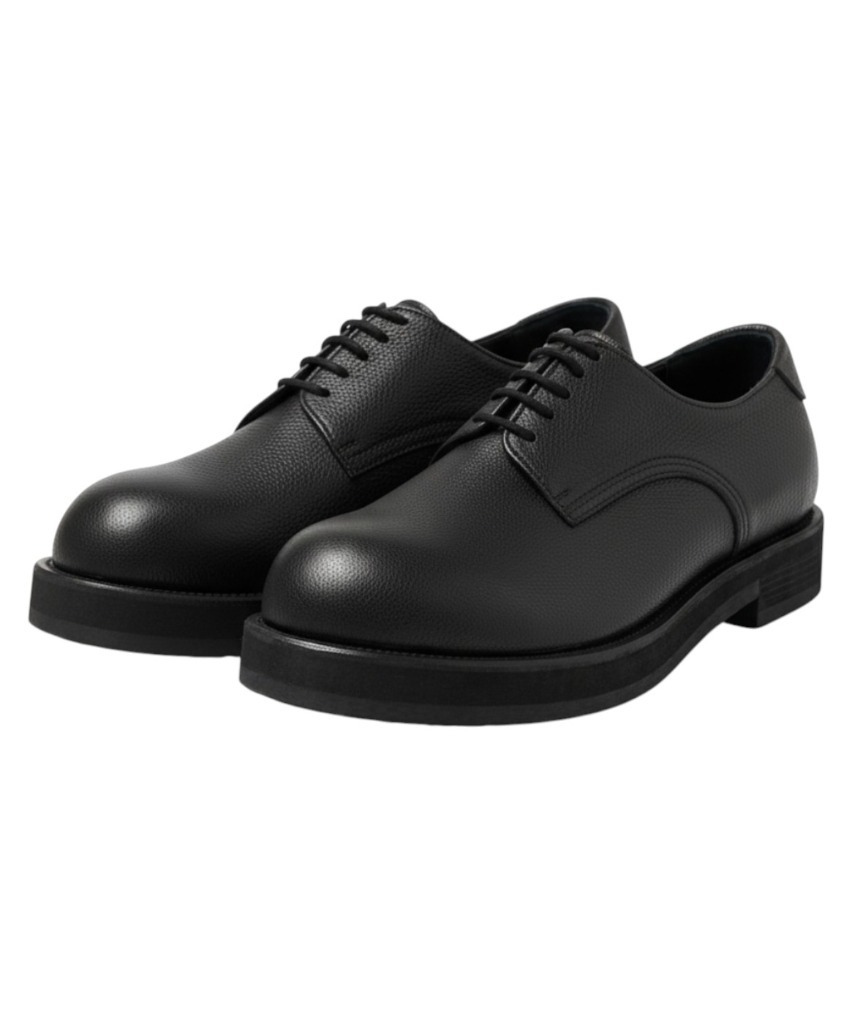 Plain Derby Pebble Grain blacknoir16