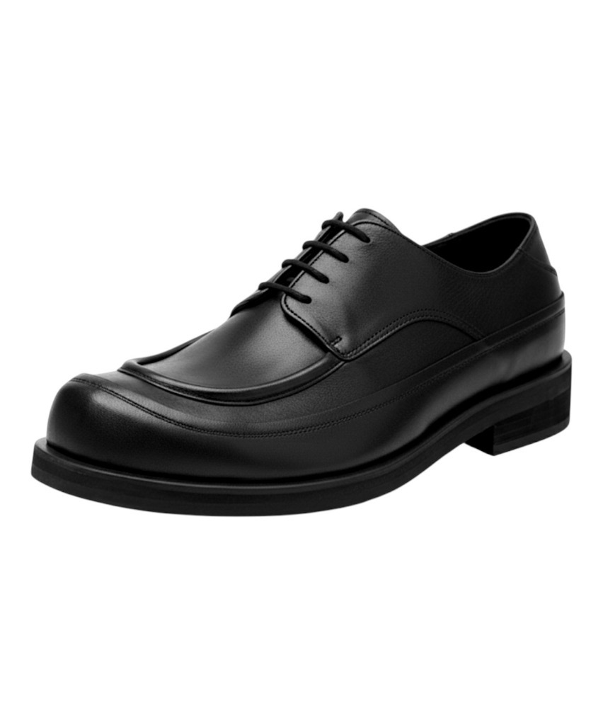 Square Apron Derby blacknoir17