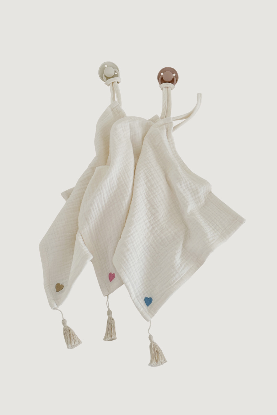 Loveletter tassel paci blanket (Attachment blanket) 보나츠