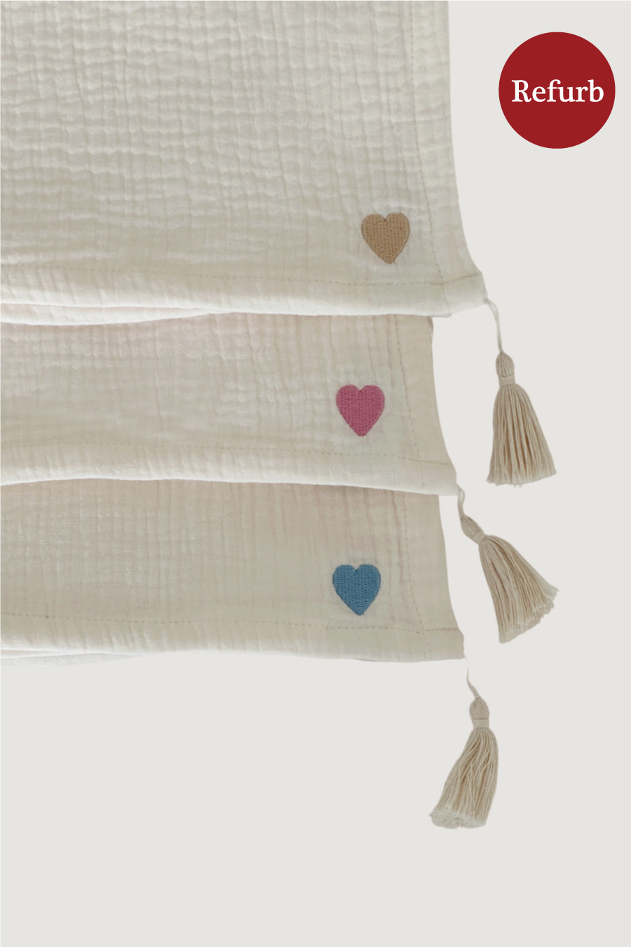 [Refurb-Sale] Love-letter tassel big blanket