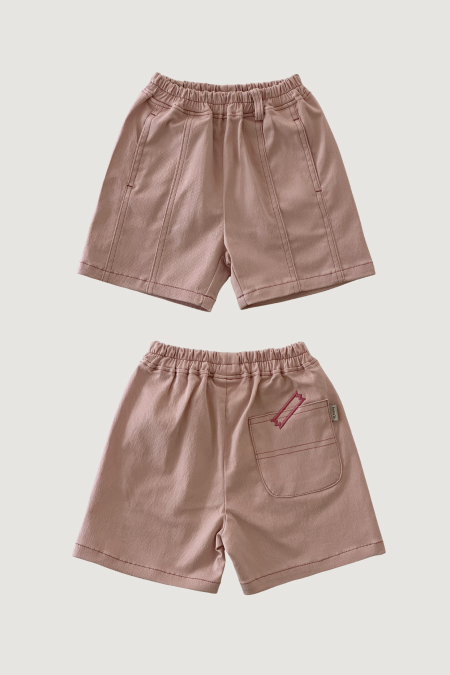 Stitch shorts (Pink)