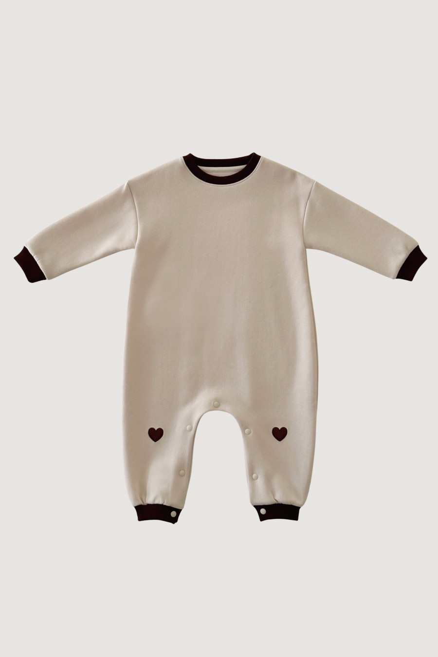 Love-letter Cozy Overall (Beige)