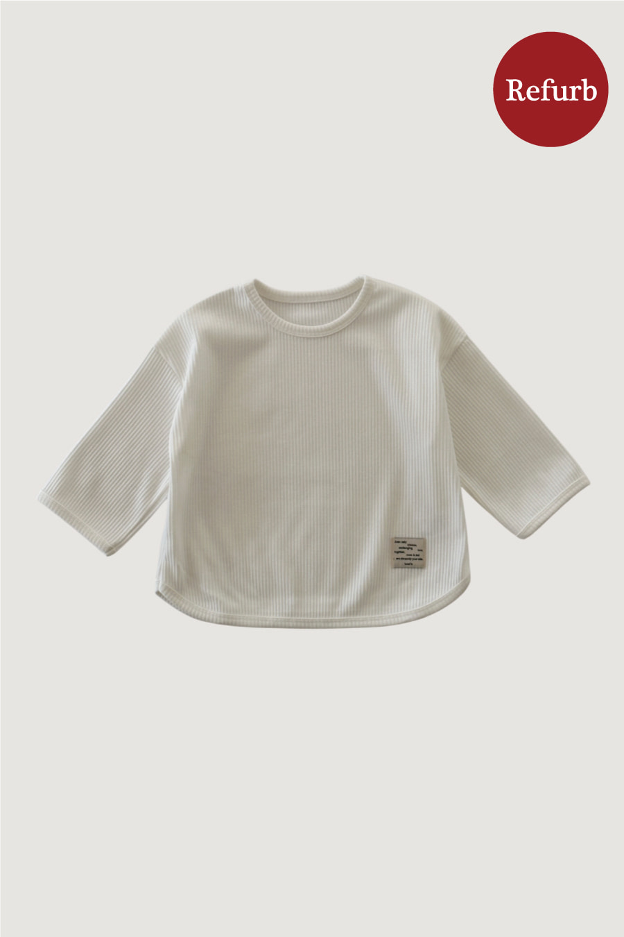 [Refurb-Sale] Cozy tulip T-shirts (Ivory)