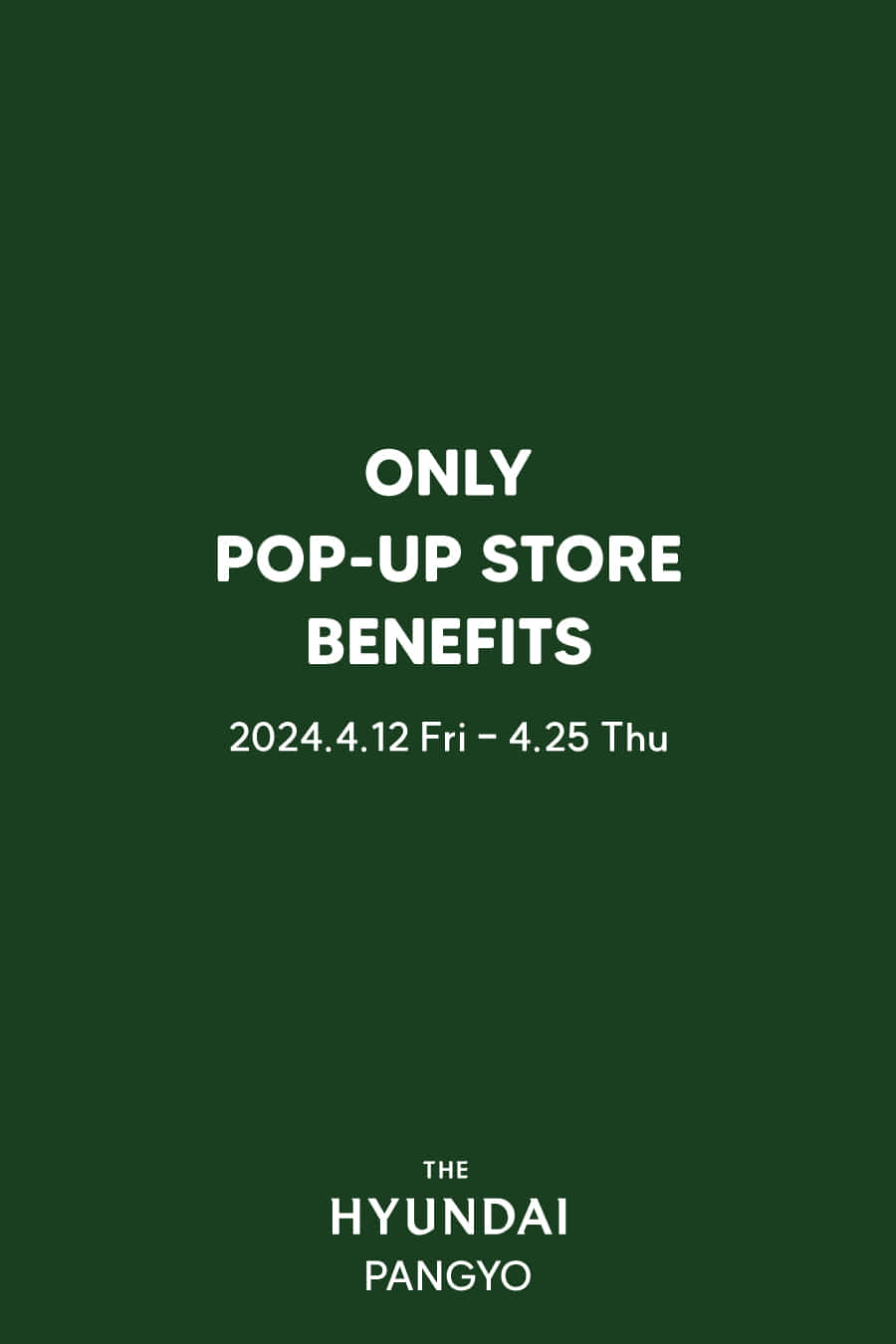 About POP-UP Benefits !