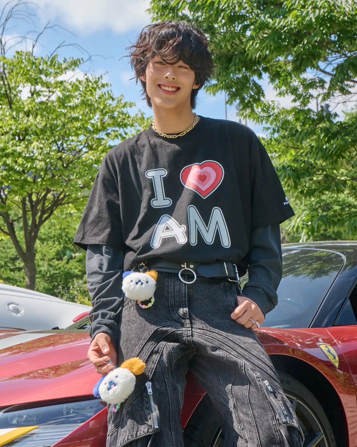 Emblem cardigan