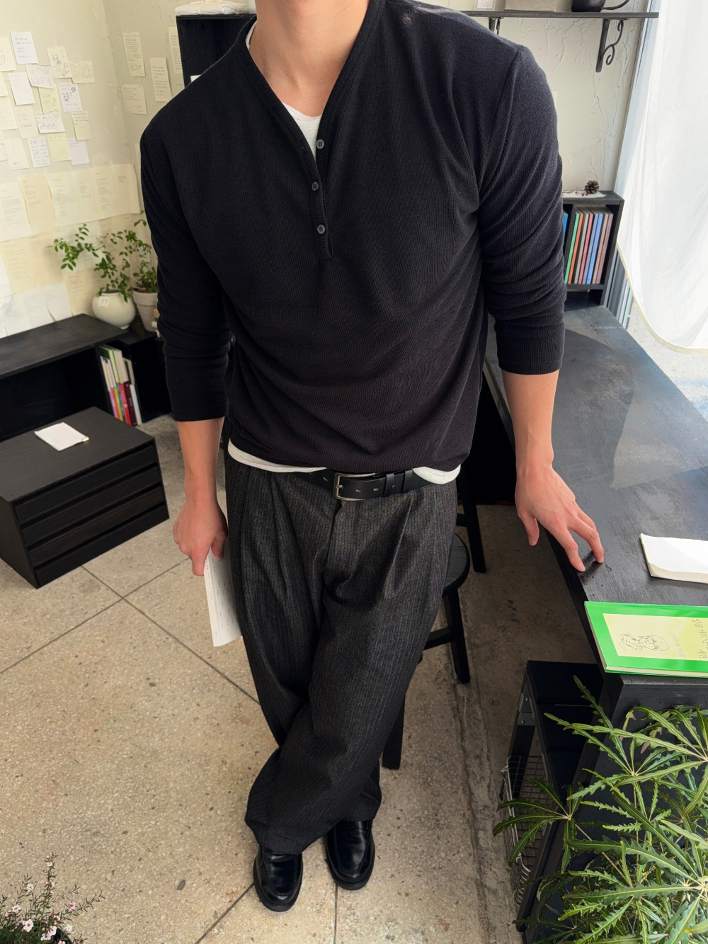 코트 모델 착용 이미지-S2L5