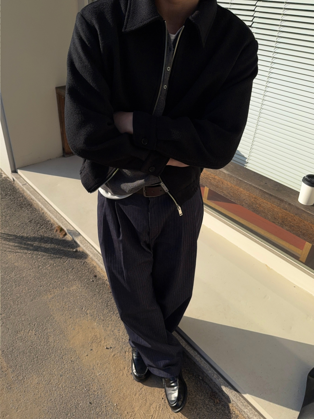 코트 모델 착용 이미지-S2L20