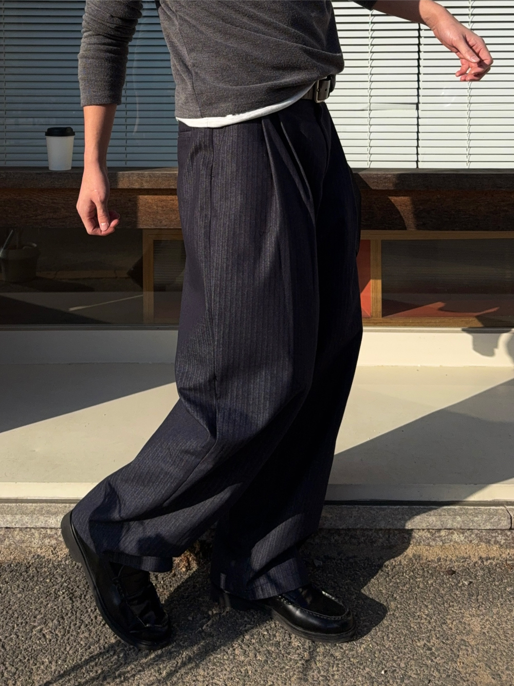 코트 모델 착용 이미지-S2L31