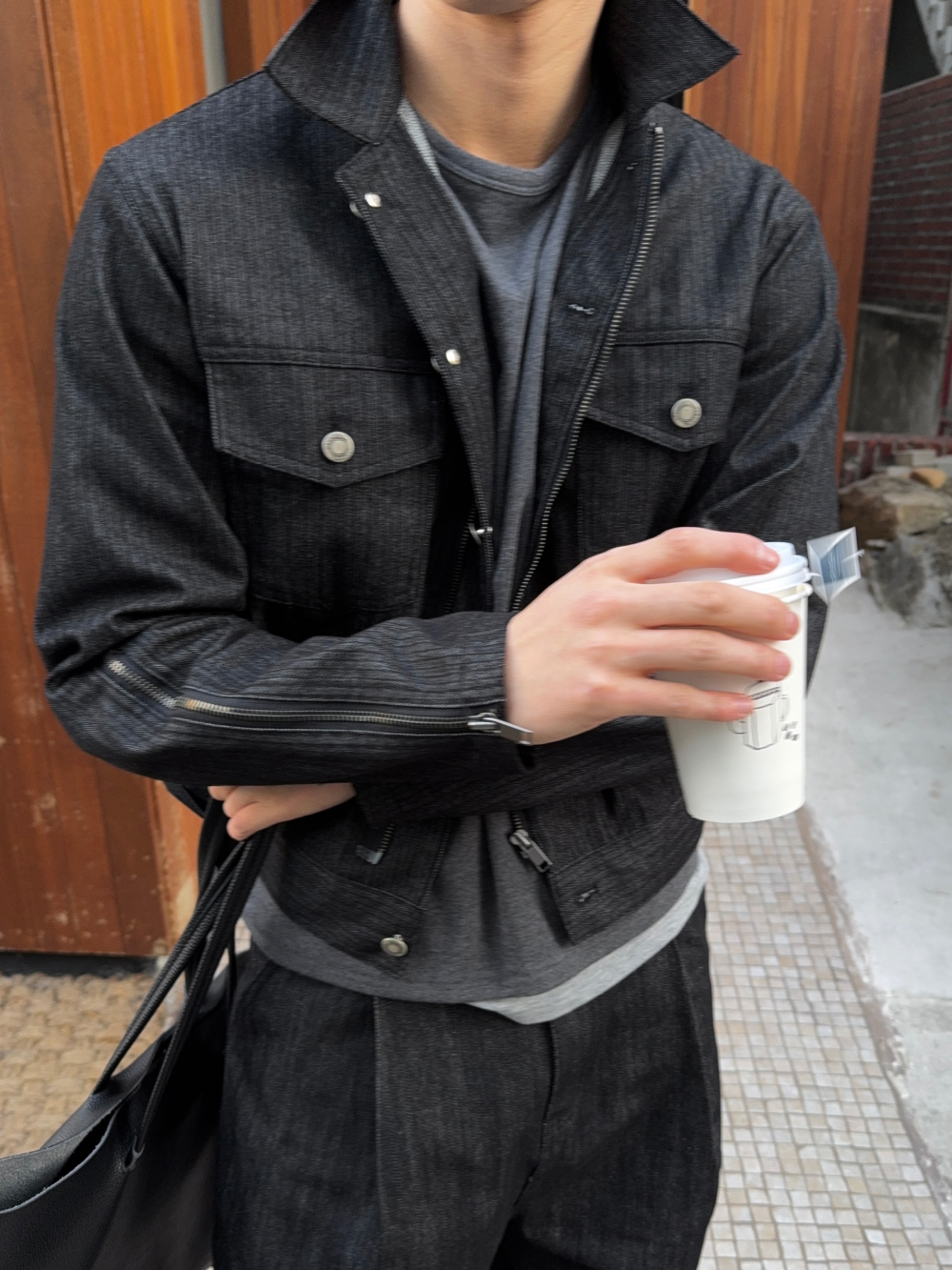 재킷 모델 착용 이미지-S1L51