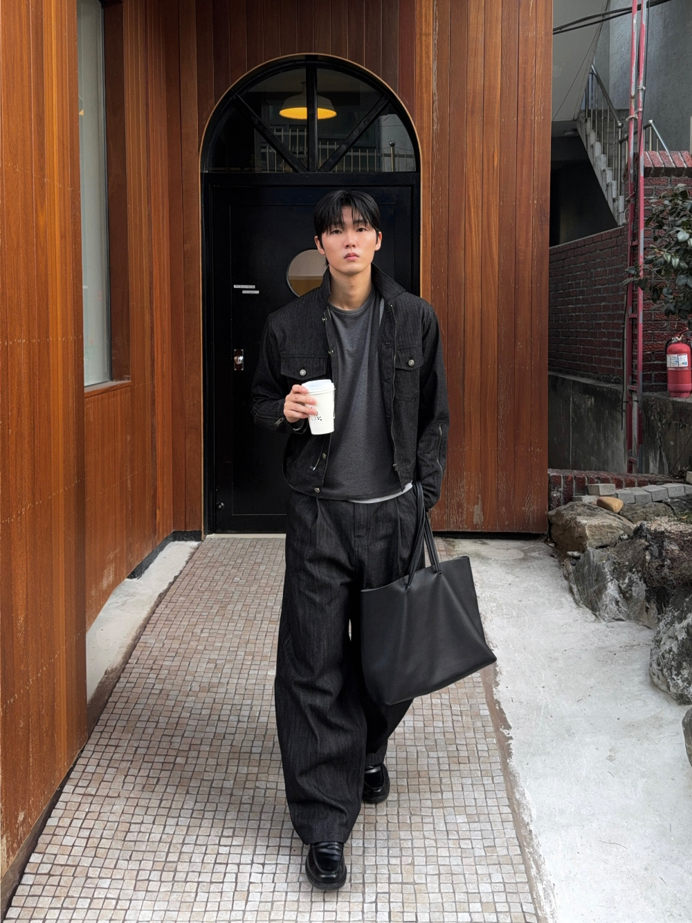 재킷 모델 착용 이미지-S1L55