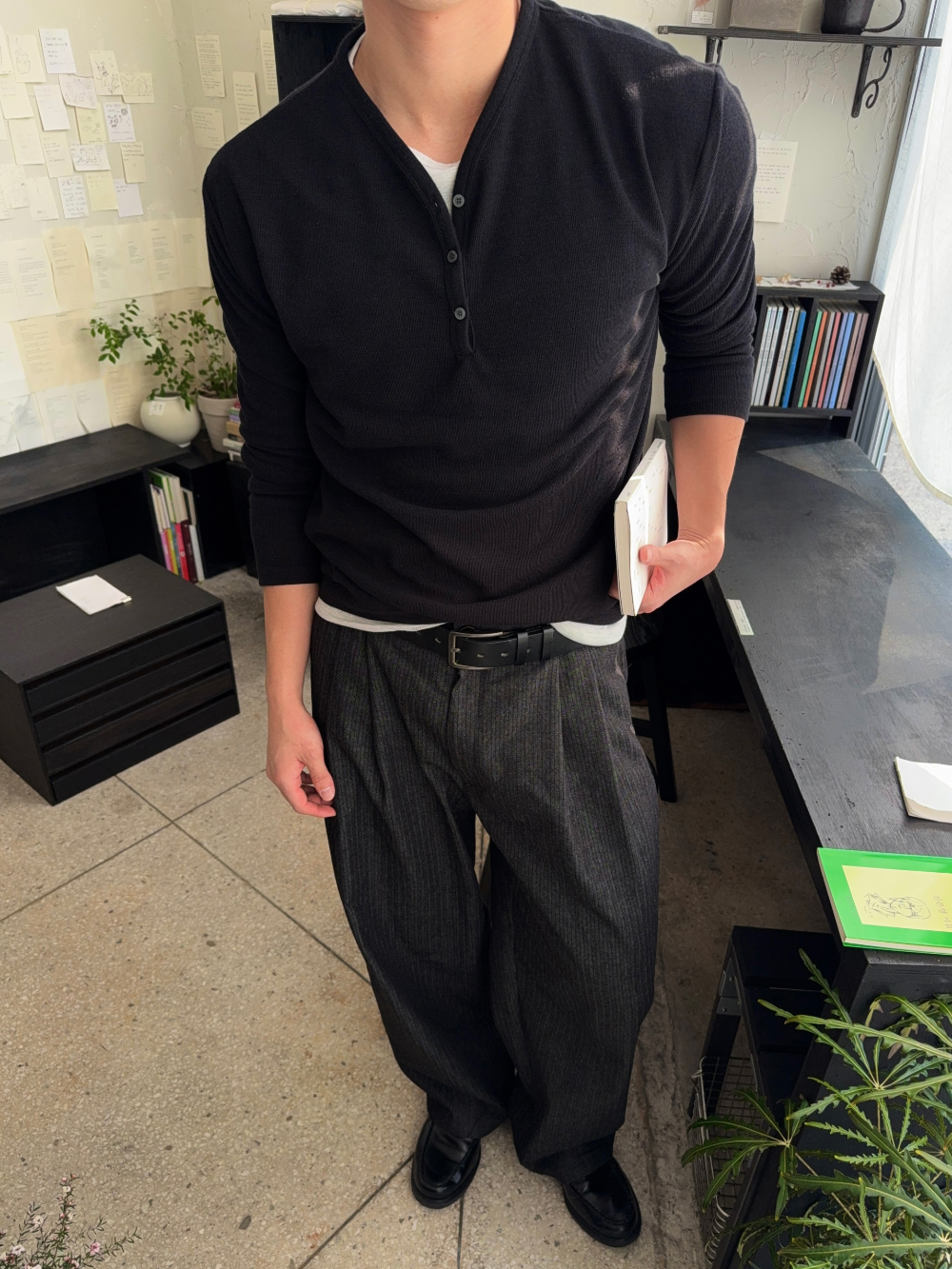 코트 모델 착용 이미지-S2L6