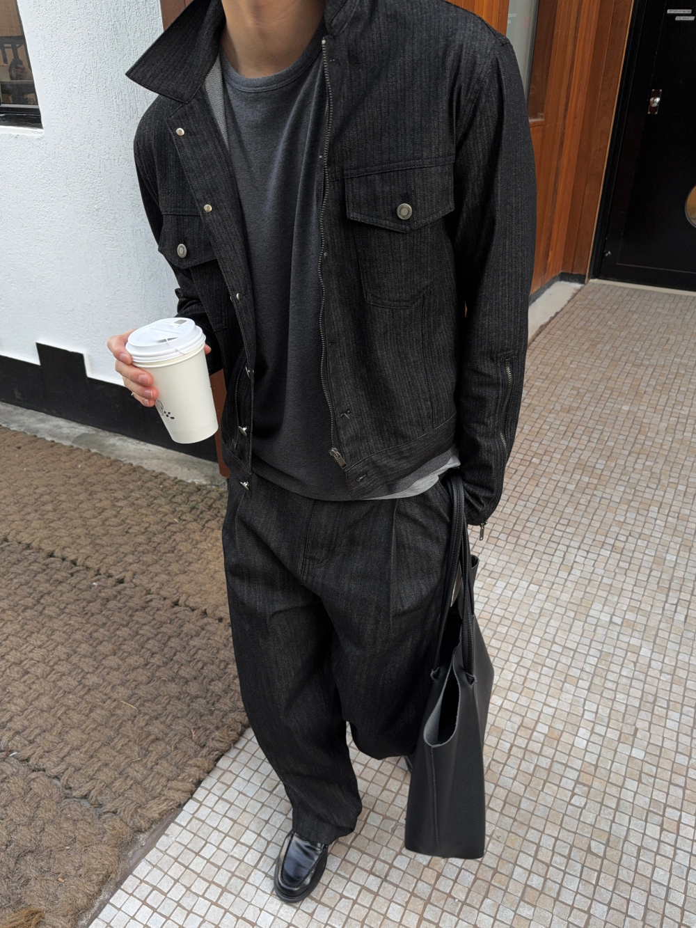 재킷 모델 착용 이미지-S1L53