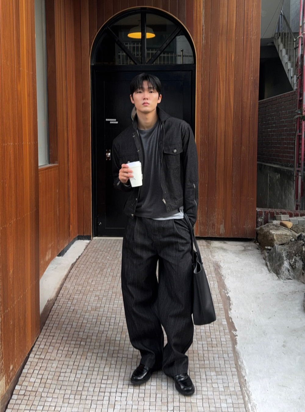 재킷 모델 착용 이미지-S1L56