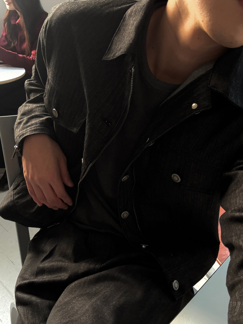 재킷 모델 착용 이미지-S1L38