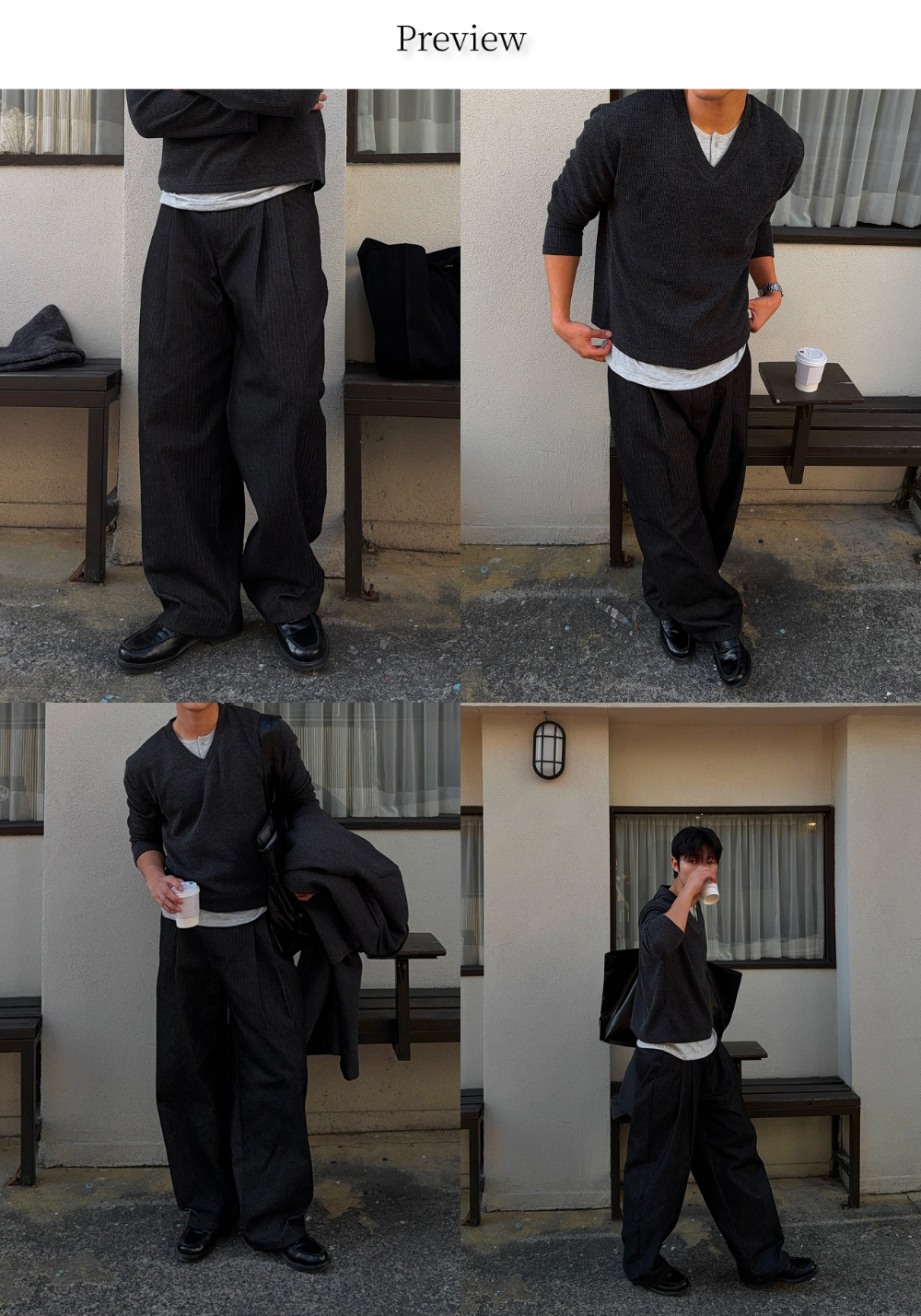 코트 모델 착용 이미지-S1L11