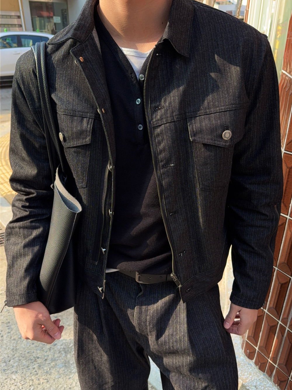 재킷 모델 착용 이미지-S1L27